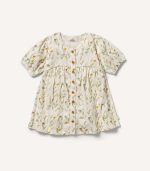 Crinkle Buttom Dress - Image 2